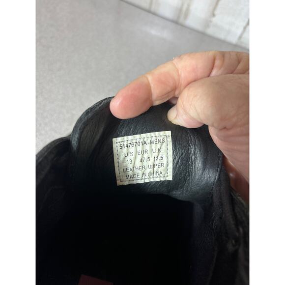 Men's Levi Strauss & Co‎ Boots Black - Size 13 Lace up - Picture 6 of 7